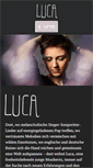 Mobile Screenshot of luca2music.com